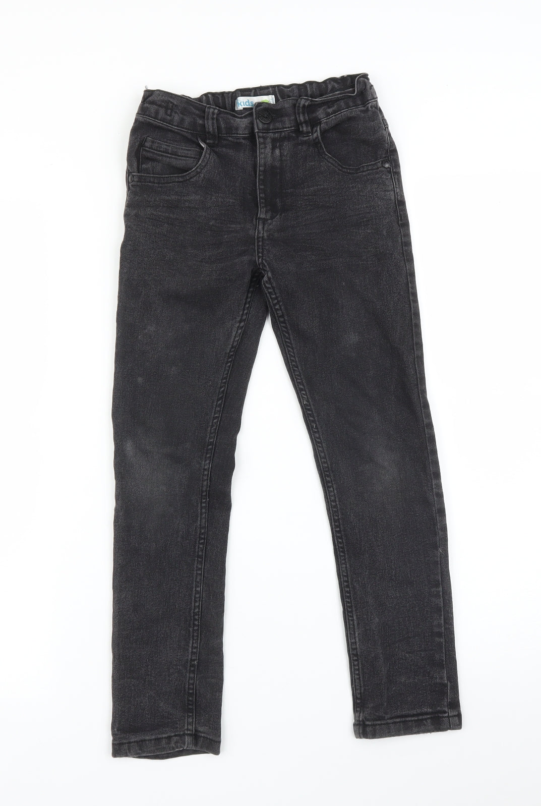 M&Co Boys Black   Skinny Jeans Size 7-8 Years
