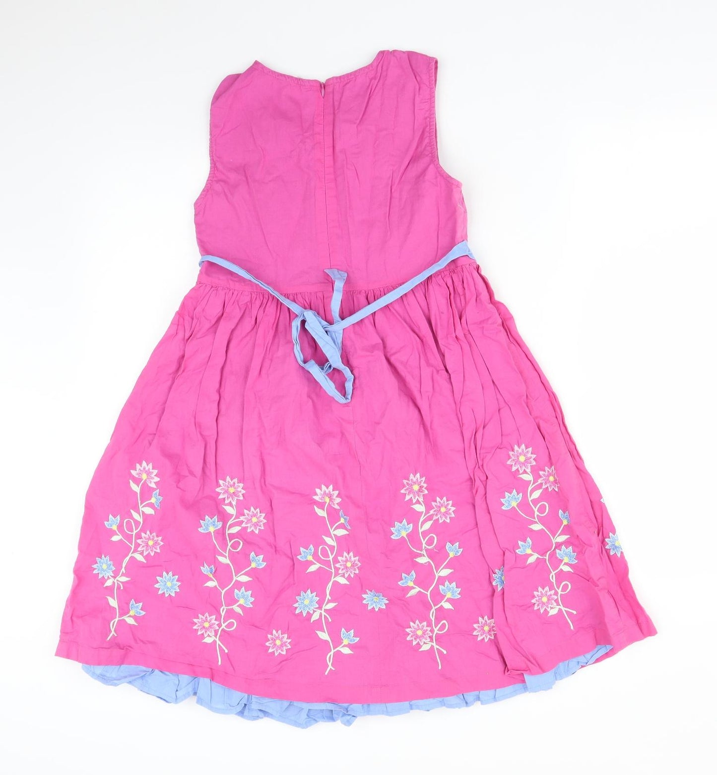 John Lewis Girls Multicoloured Floral  A-Line  Size 11 Years