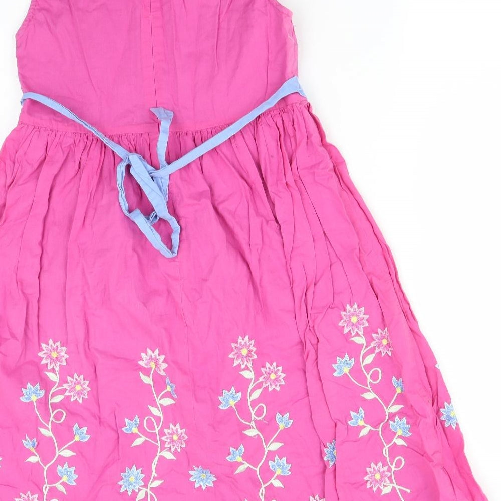 John Lewis Girls Multicoloured Floral  A-Line  Size 11 Years