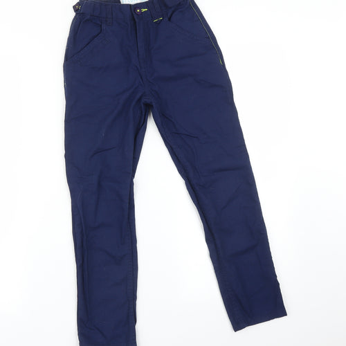 POINT COVE Boys Blue   Chino Trousers Size 7-8 Years