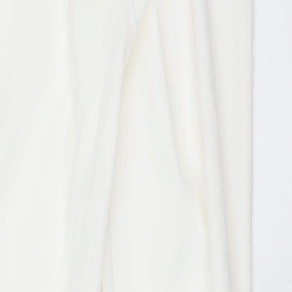 Boohoo Womens White   Jumpsuit One-Piece Size 8