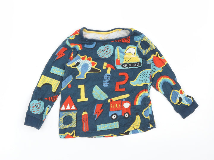 TU Baby Multicoloured Geometric Basic T-Shirt Size 9-12 Months