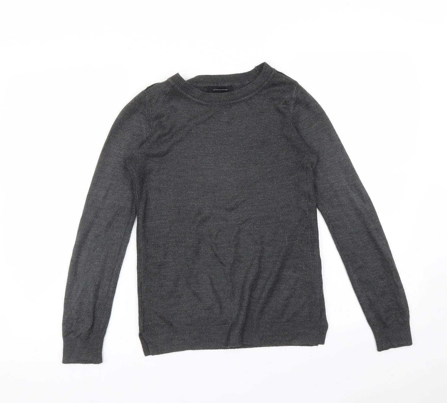 Atmosphere Womens Grey   Basic T-Shirt Size 6