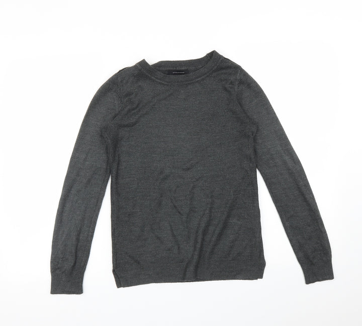 Atmosphere Womens Grey   Basic T-Shirt Size 6