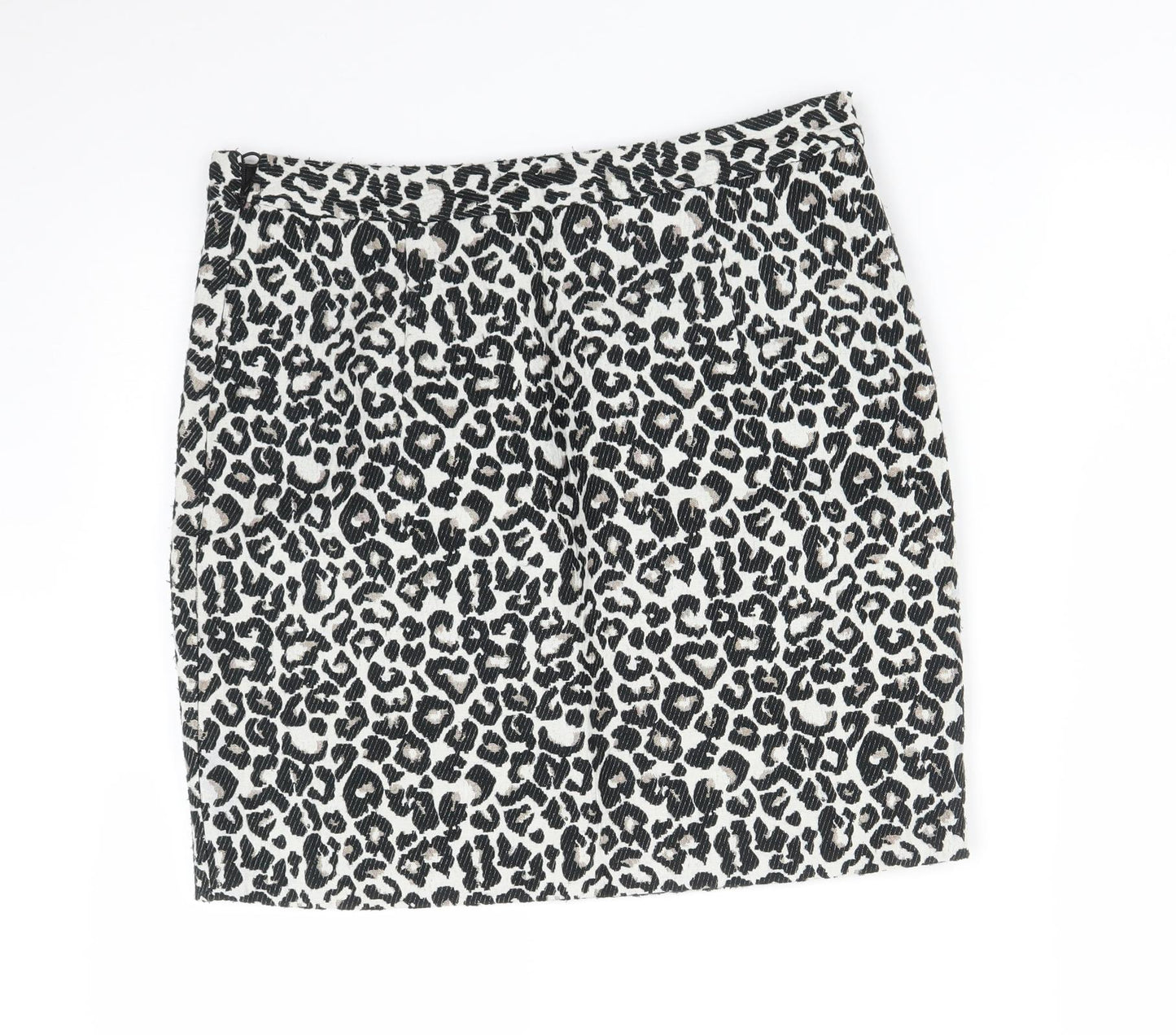 Papaya Womens Multicoloured Animal Print  Straight & Pencil Skirt Size 10