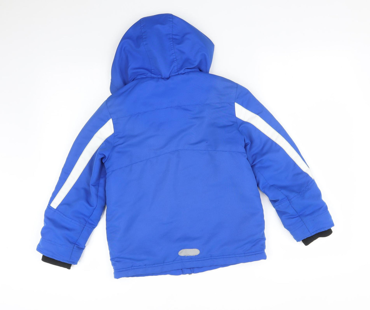 TU Boys Blue   Overcoat Coat Size 8 Years