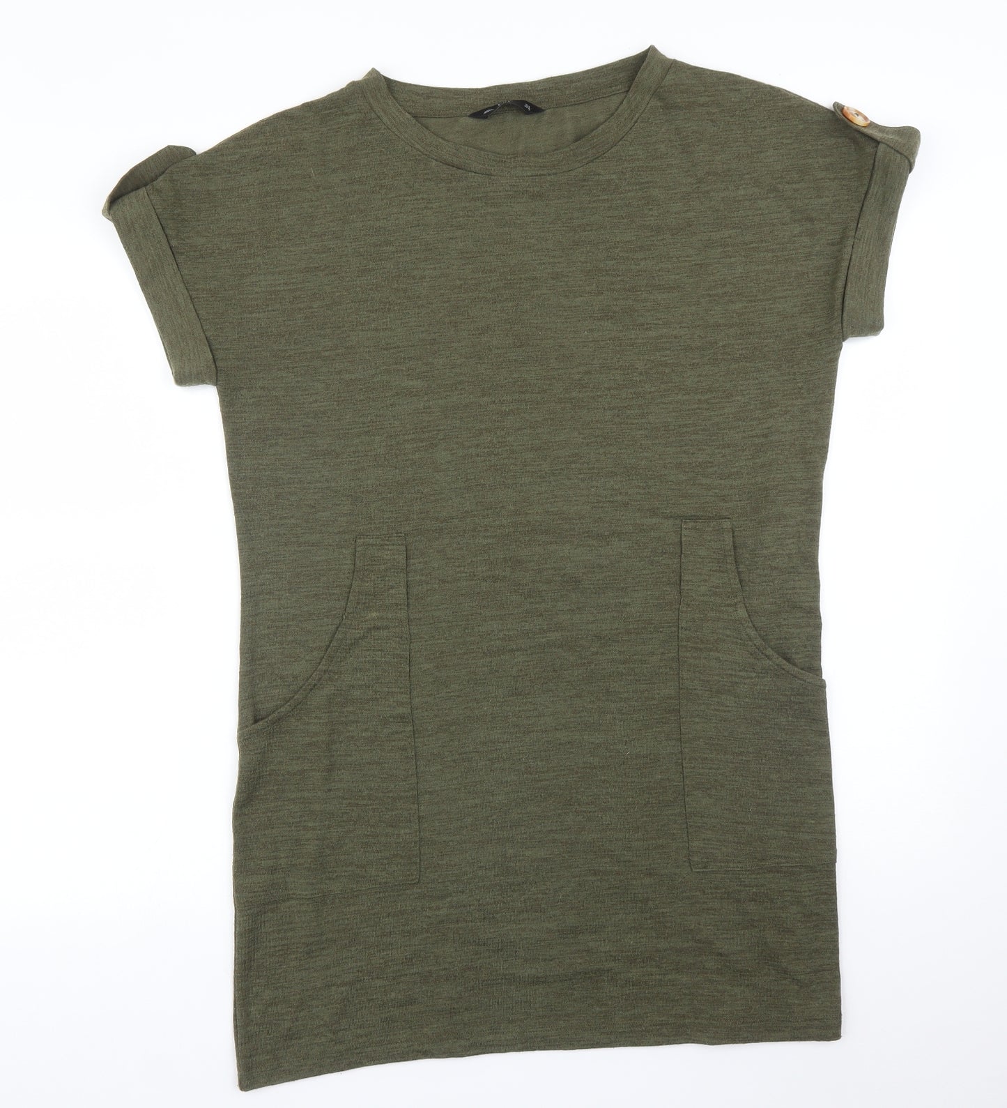 F&F Womens Green   Basic T-Shirt Size 14