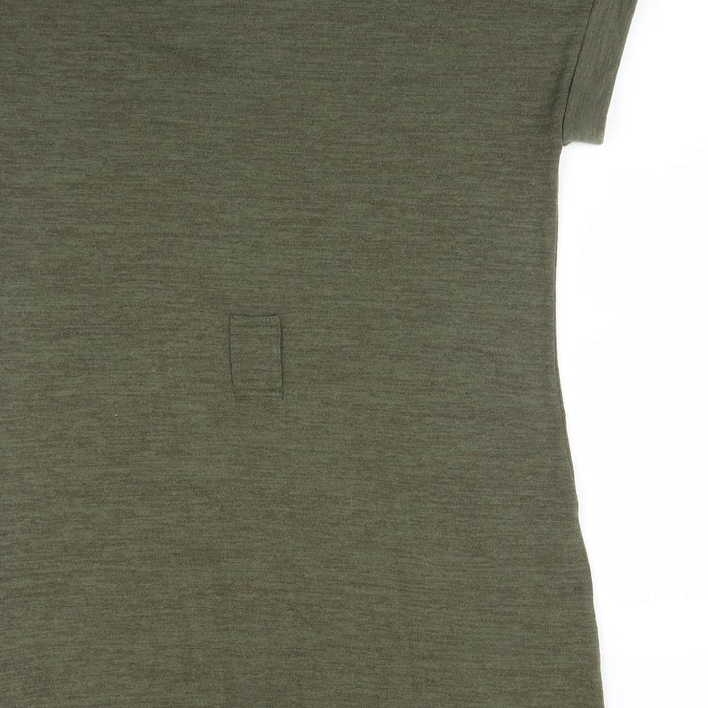 F&F Womens Green   Basic T-Shirt Size 14