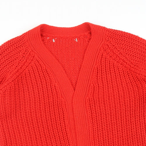 NEXT Womens Red   Cardigan Jumper Size XS