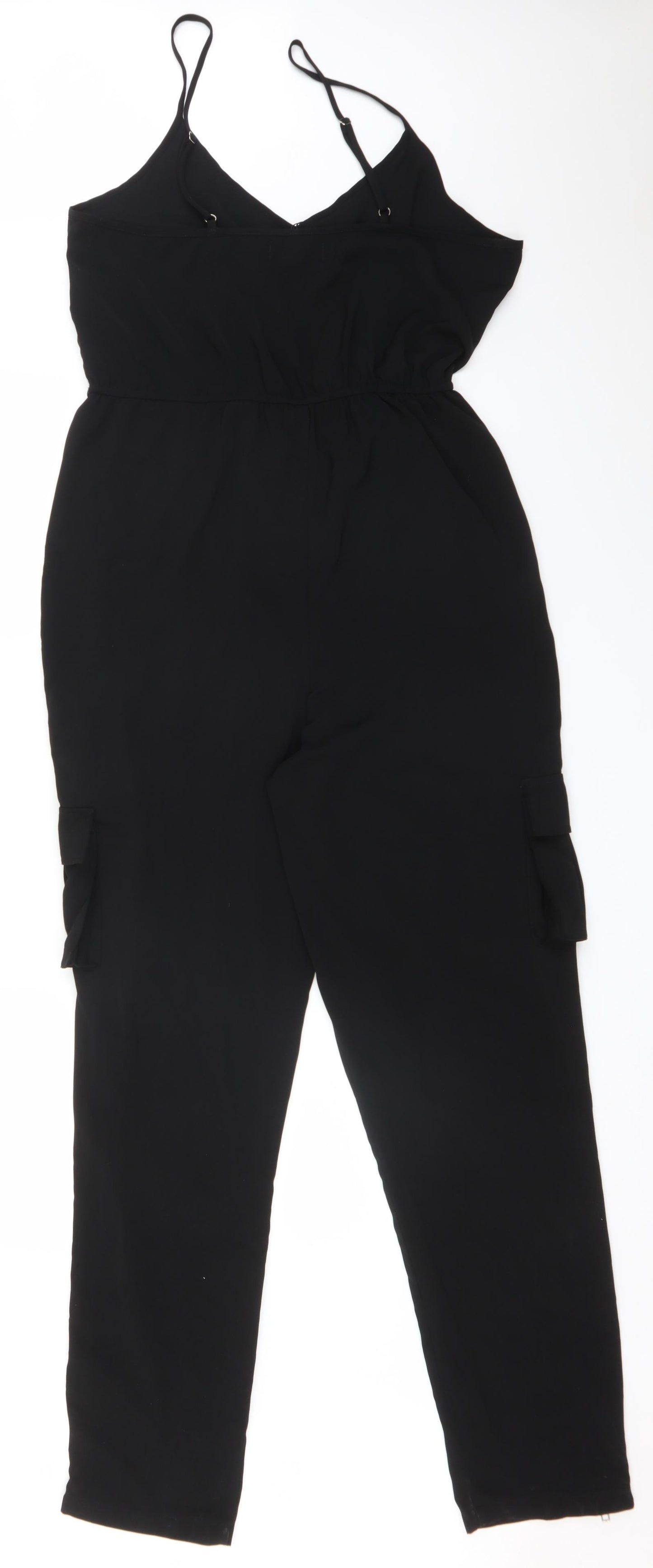 Missguided Womens Black   Jumpsuit One-Piece Size 14