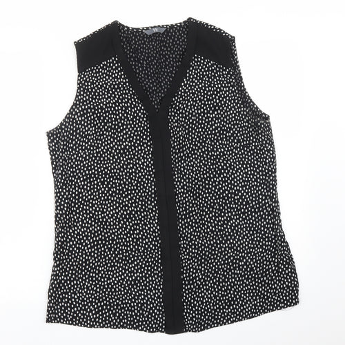 BHS Womens Multicoloured Polka Dot  Basic Blouse Size 16