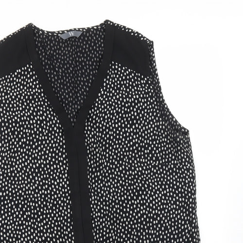 BHS Womens Multicoloured Polka Dot  Basic Blouse Size 16