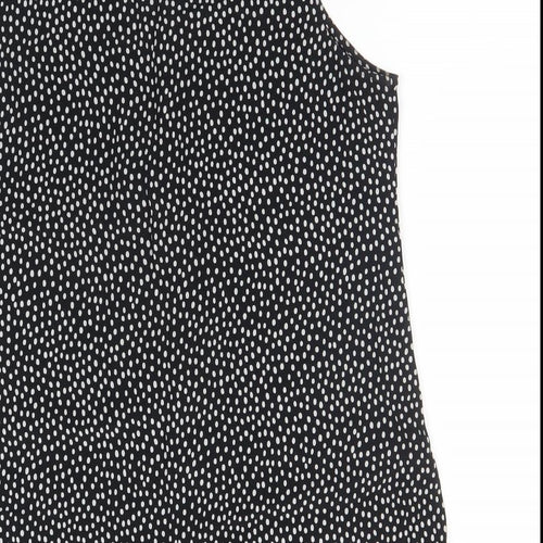 BHS Womens Multicoloured Polka Dot  Basic Blouse Size 16