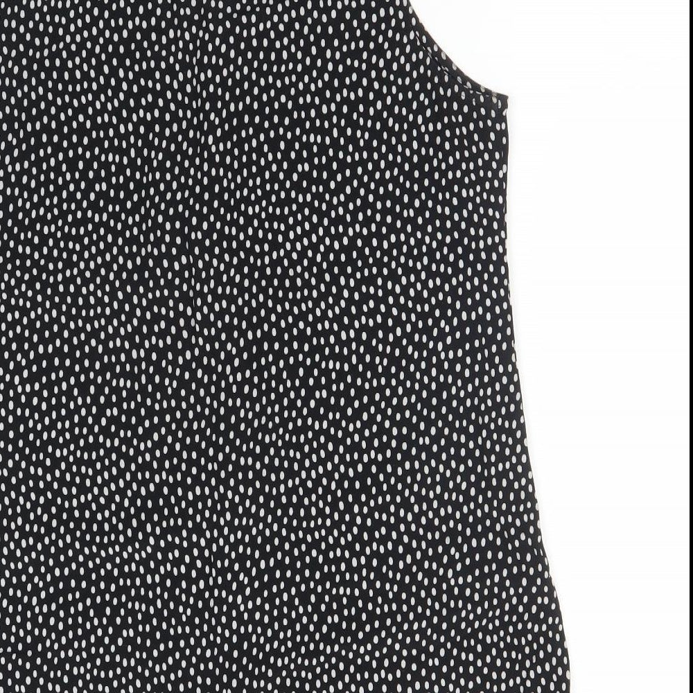 BHS Womens Multicoloured Polka Dot  Basic Blouse Size 16
