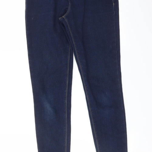 Missguided Womens Blue   Jegging Jeans Size 10 L28 in