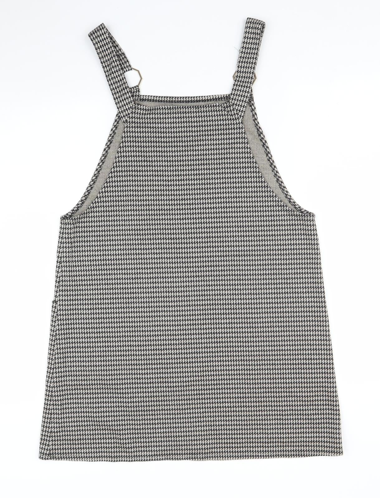 George Womens Multicoloured Check  Pinafore/Dungaree Dress  Size 12
