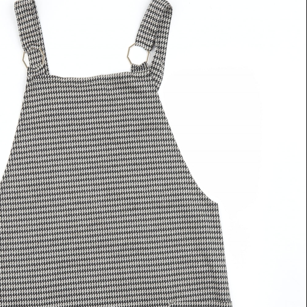 George Womens Multicoloured Check  Pinafore/Dungaree Dress  Size 12