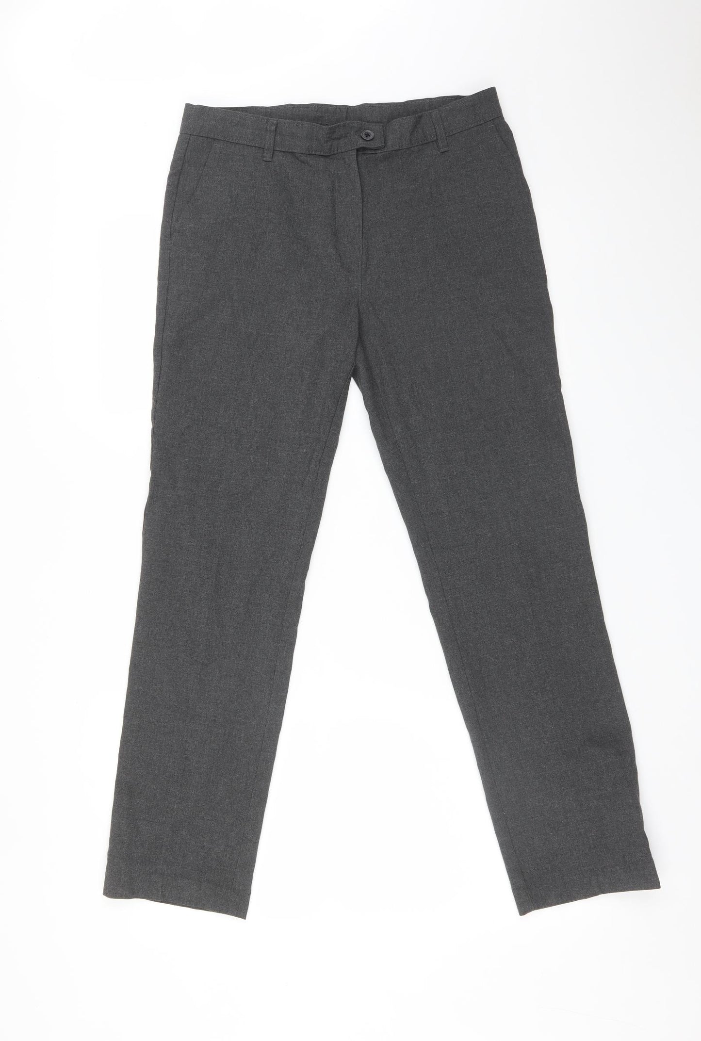 M&S Boys Grey   Dress Pants Trousers Size 13-14 Years