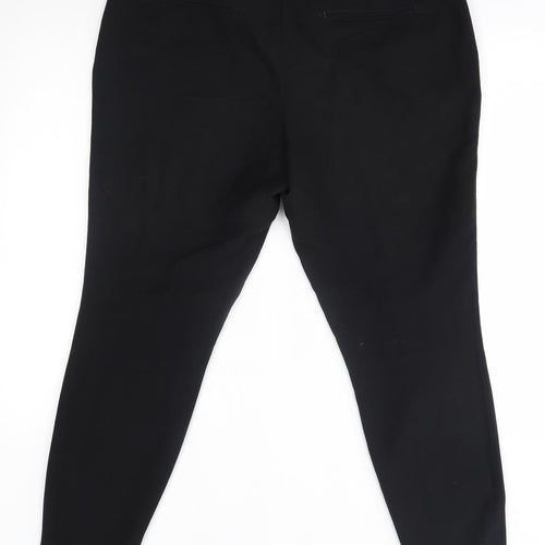 NEXT Womens Black   Trousers  Size 14 L28 in - skinny fit