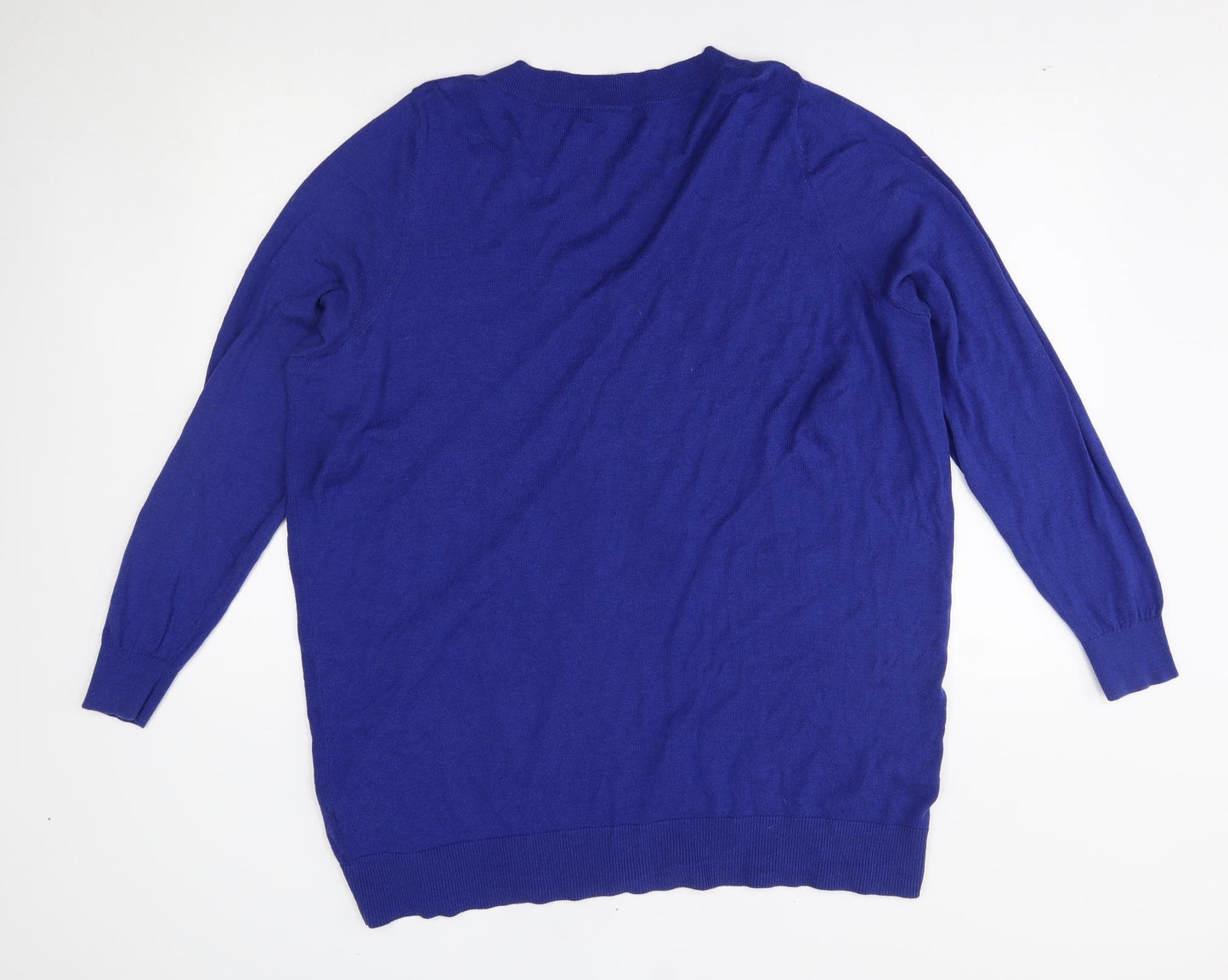 Evans Womens Blue   Pullover Jumper Size 20