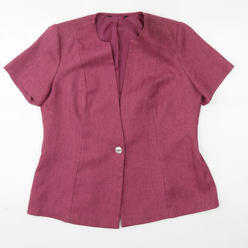 BM Womens Pink   Jacket Blazer One Size