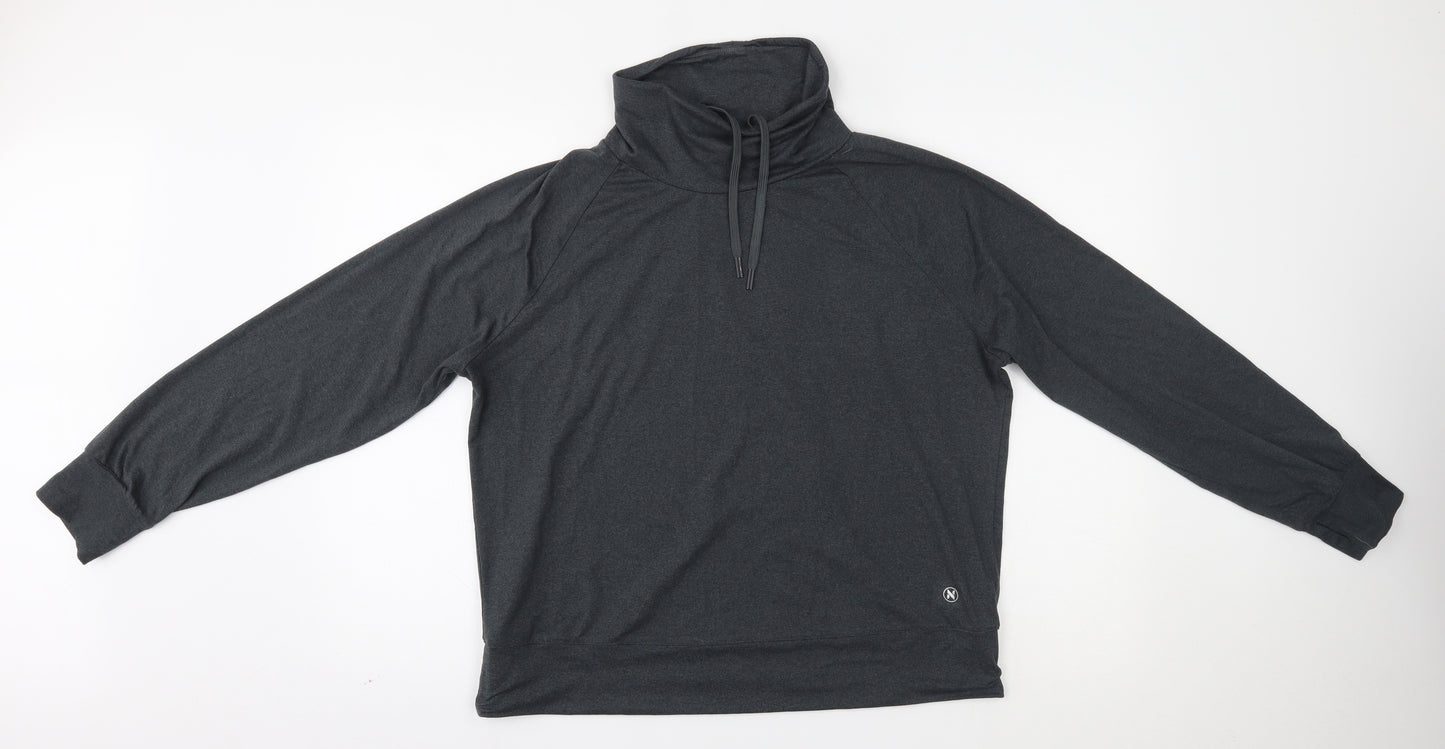 nx sport Womens Grey   Pullover Jumper Size M