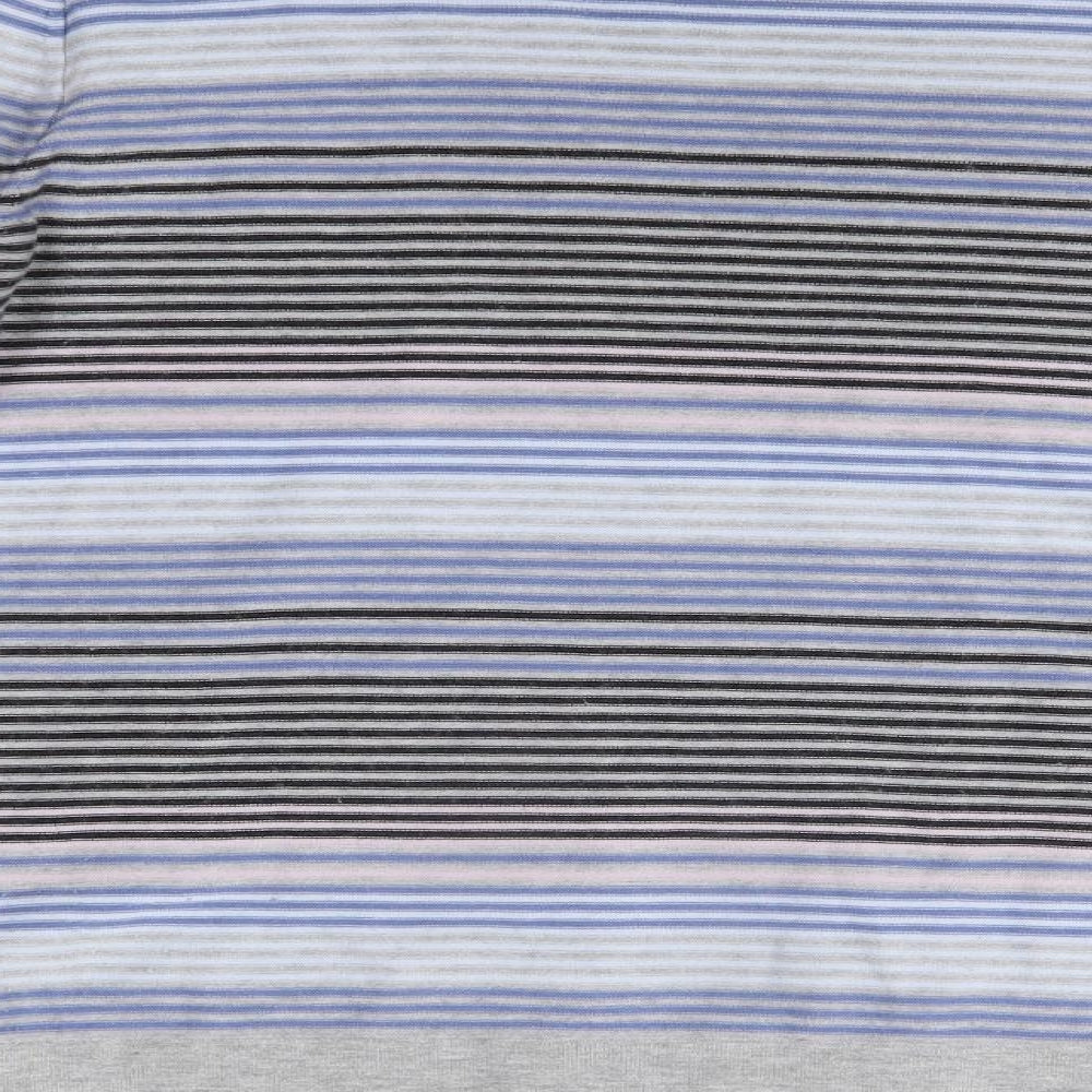 cc Womens Blue Striped  Pullover Jumper Size M