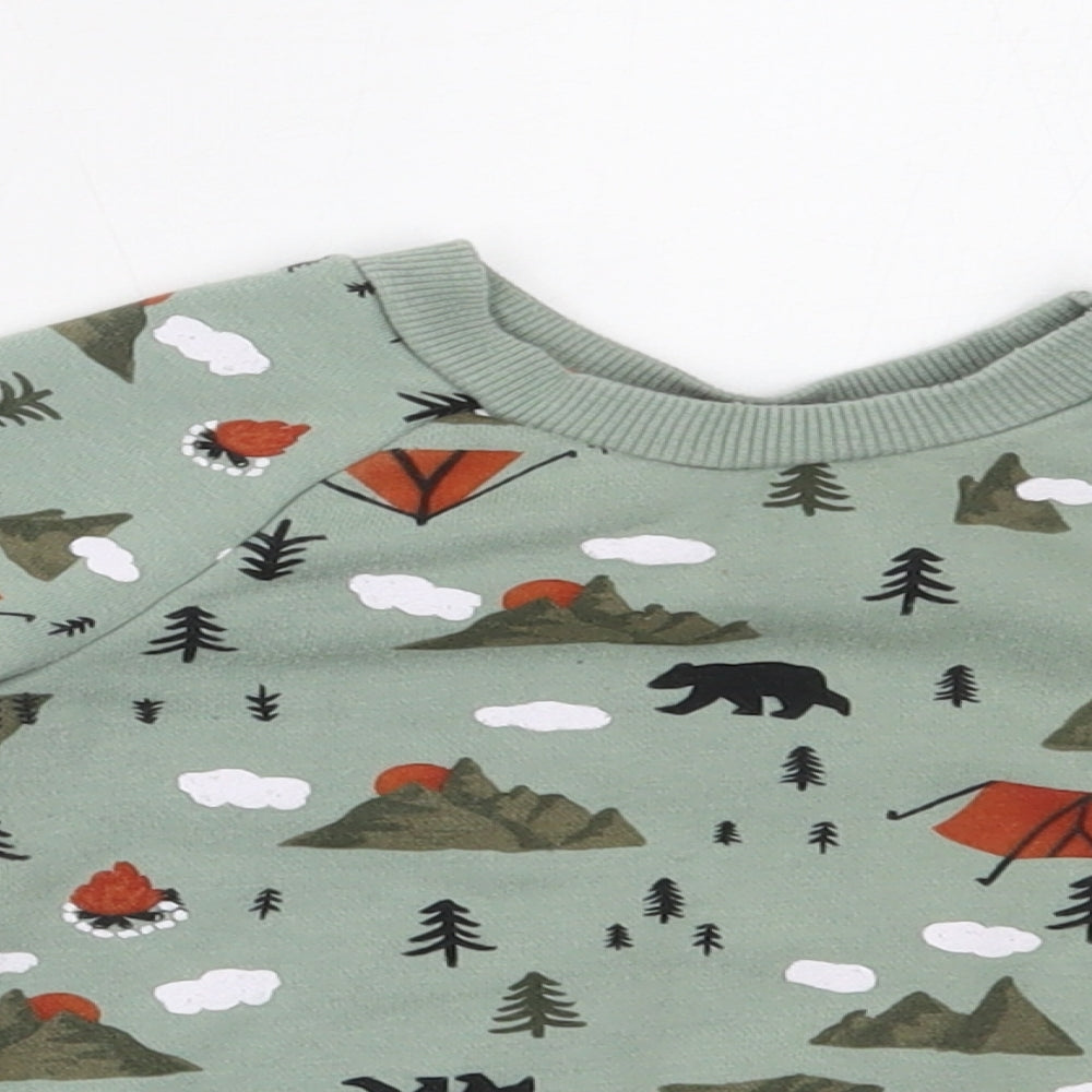 Primark Baby Green   Pullover Jumper Size 12-18 Months