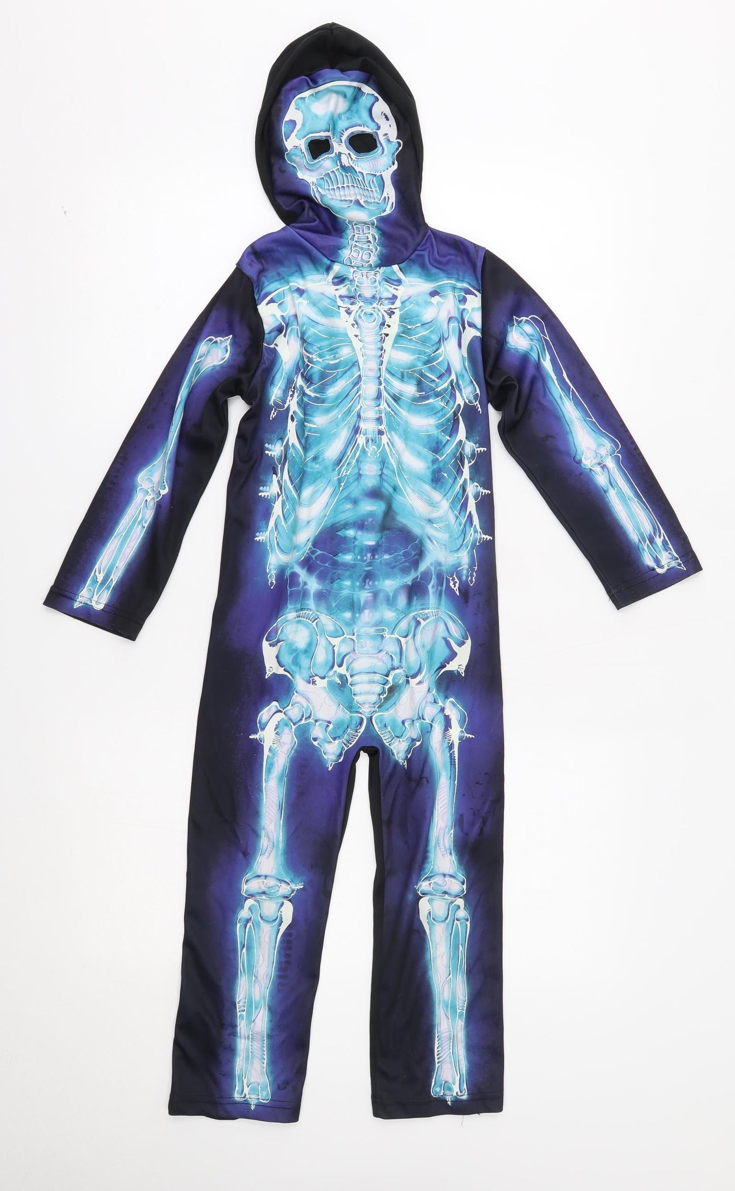 George Boys Black    One Piece Size 5-6 Years  - halloween costume - skeleton