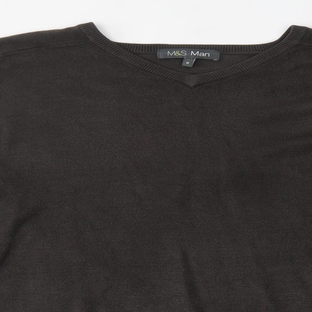 M&S Mens Grey   Pullover Jumper Size M