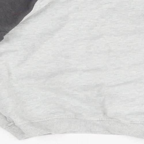 NEXT Girls Grey   Pullover Jumper Size 9 Years  - this is my happy face