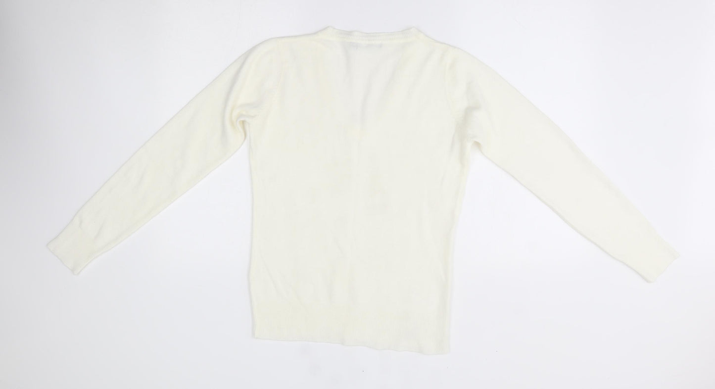 Atmosphere Womens Ivory   Pullover Jumper Size 12