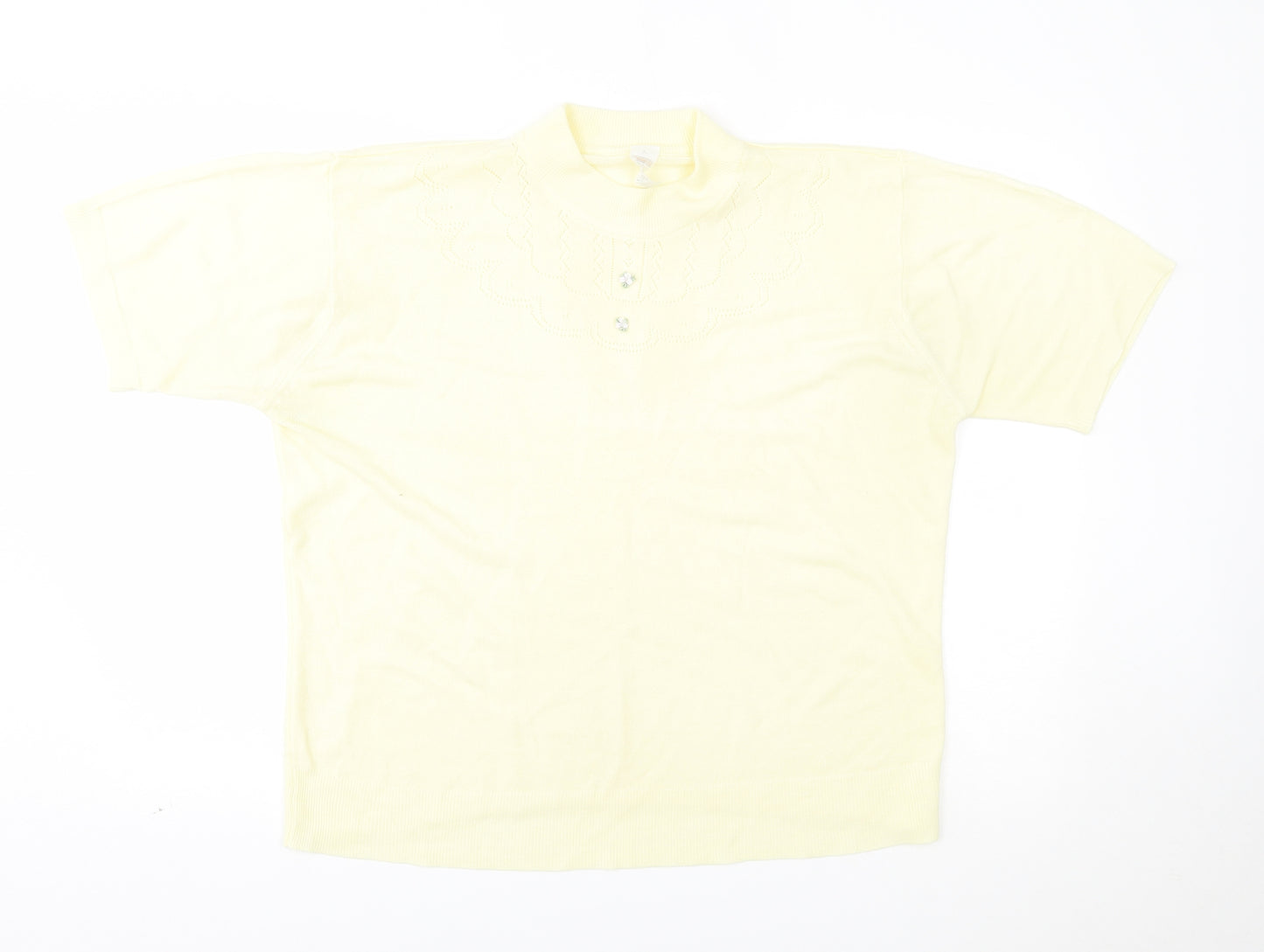 Preworn Womens Yellow   Pullover Jumper Size 18