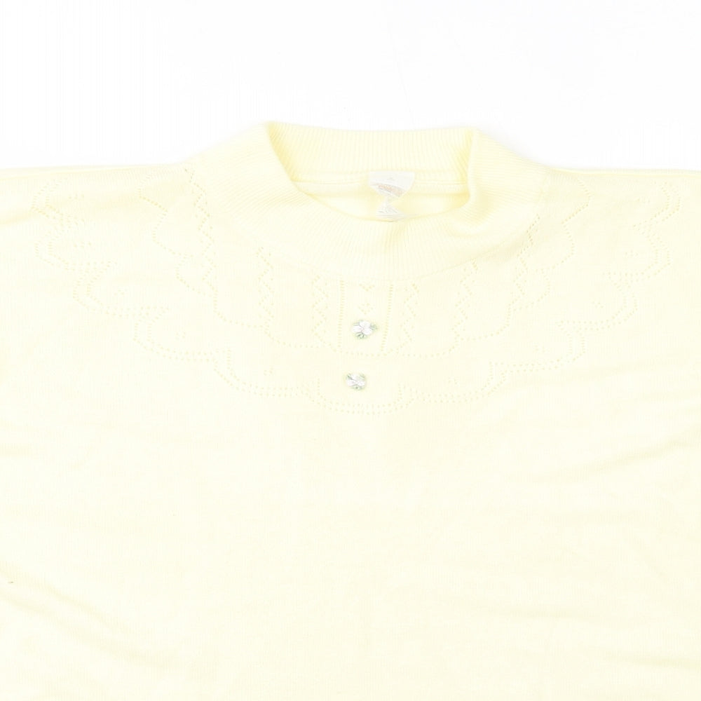 Preworn Womens Yellow   Pullover Jumper Size 18
