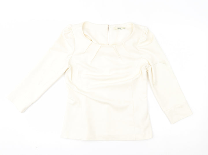 Oasis Womens Ivory   Pullover Jumper Size 10