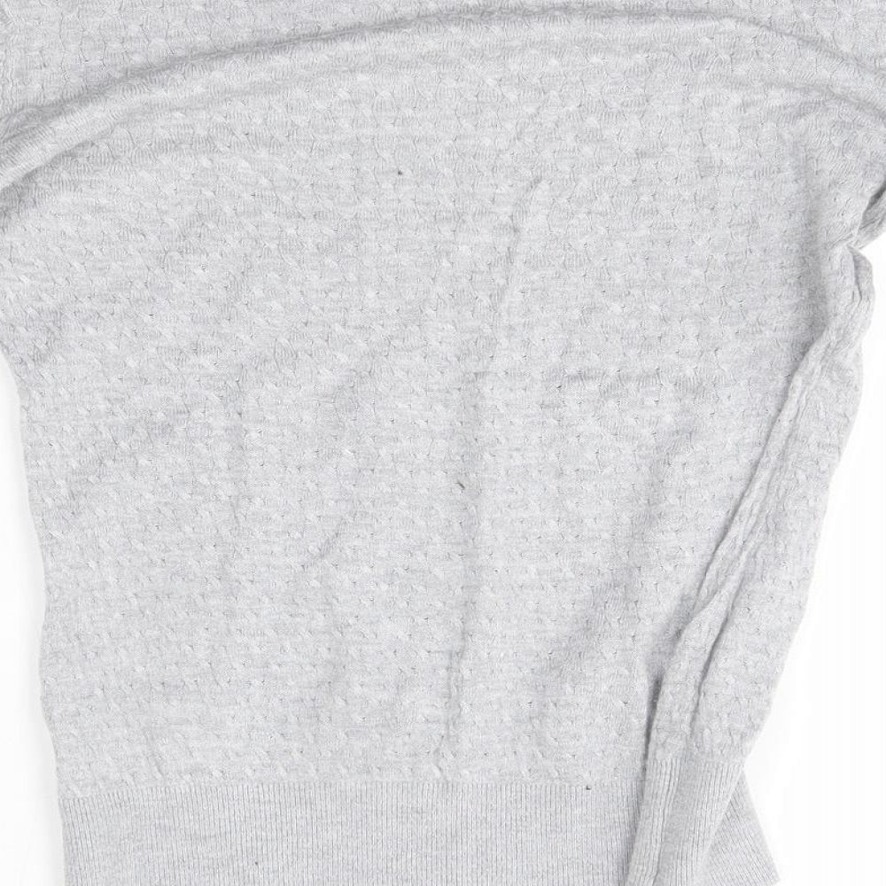 H&M Womens Grey   Pullover Jumper Size S