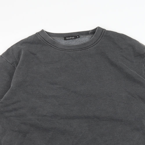 Boohoo Mens Grey   Pullover Sweatshirt Size M