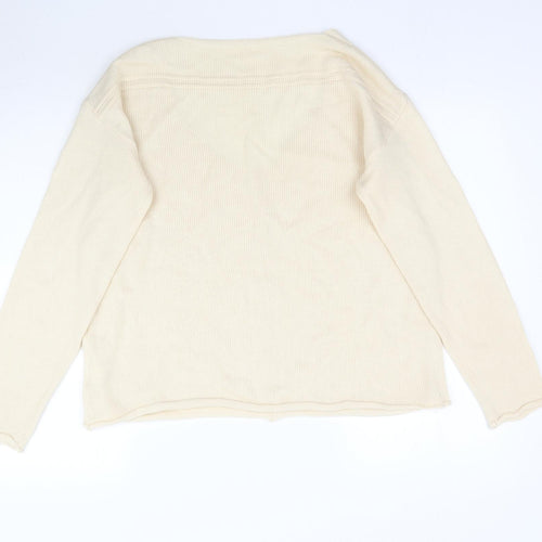 SheIn Womens Ivory   Pullover Jumper Size M