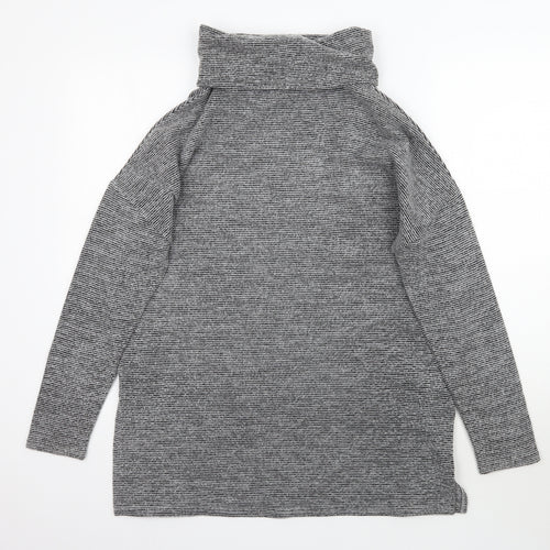New Look Womens Grey  Knit Pullover Jumper Size M