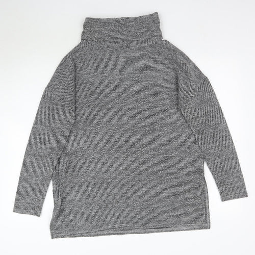 New Look Womens Grey  Knit Pullover Jumper Size M