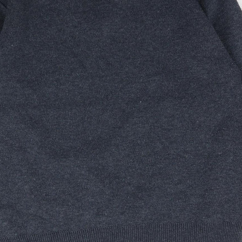 Cavallio Mens Blue  Knit Pullover Jumper Size S