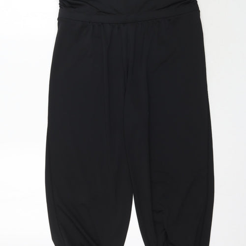 Matalan Womens Black   Harem Trousers Size 12 L23 in