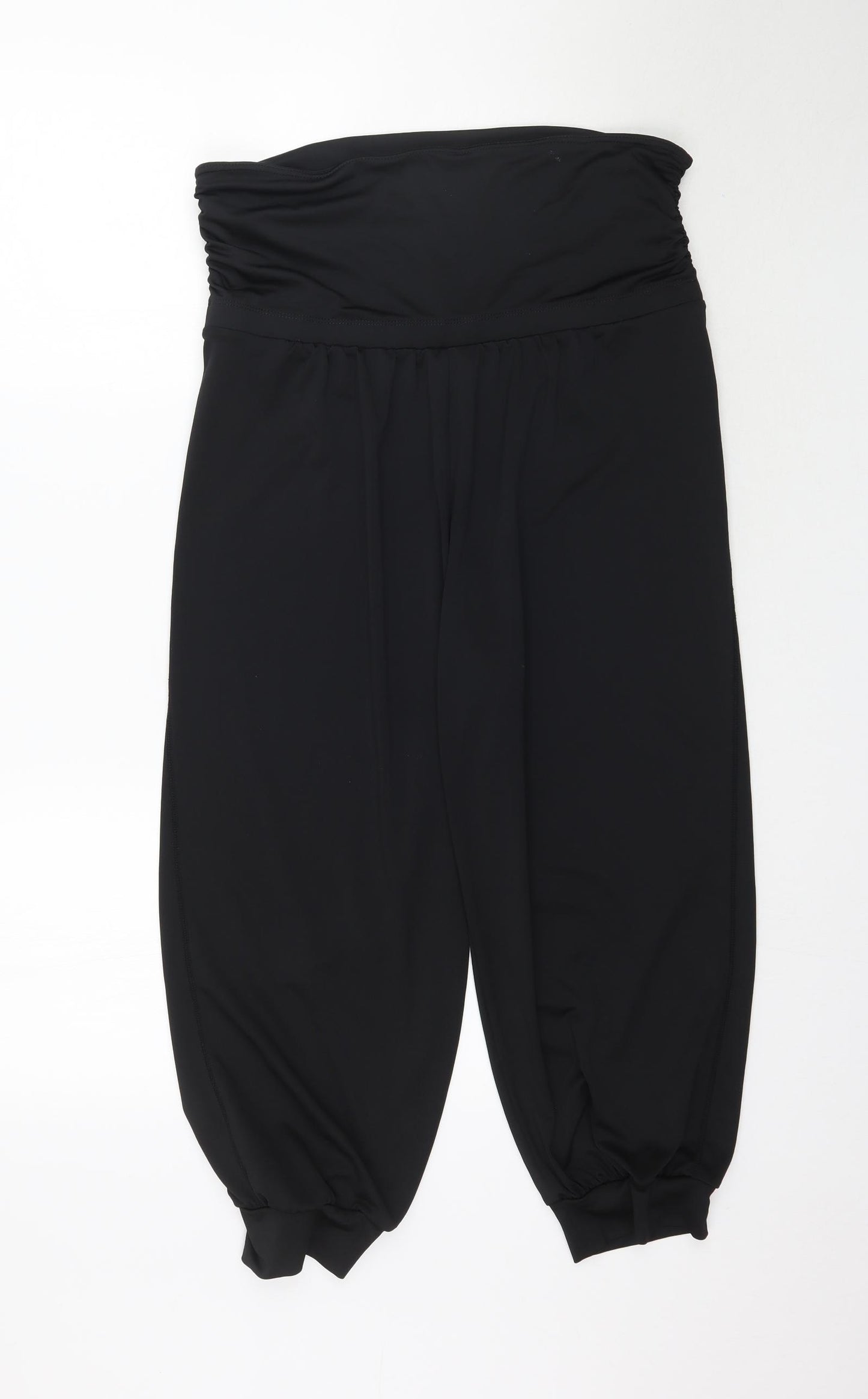 Matalan Womens Black   Harem Trousers Size 12 L23 in