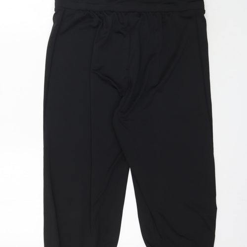 Matalan Womens Black   Harem Trousers Size 12 L23 in