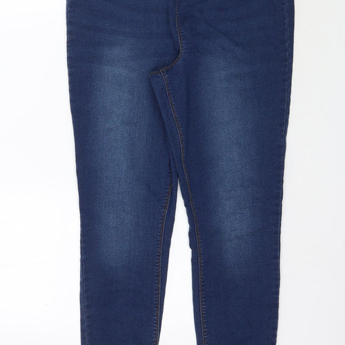 Matalan Womens Blue  Denim Jegging Jeans Size 14 L27 in