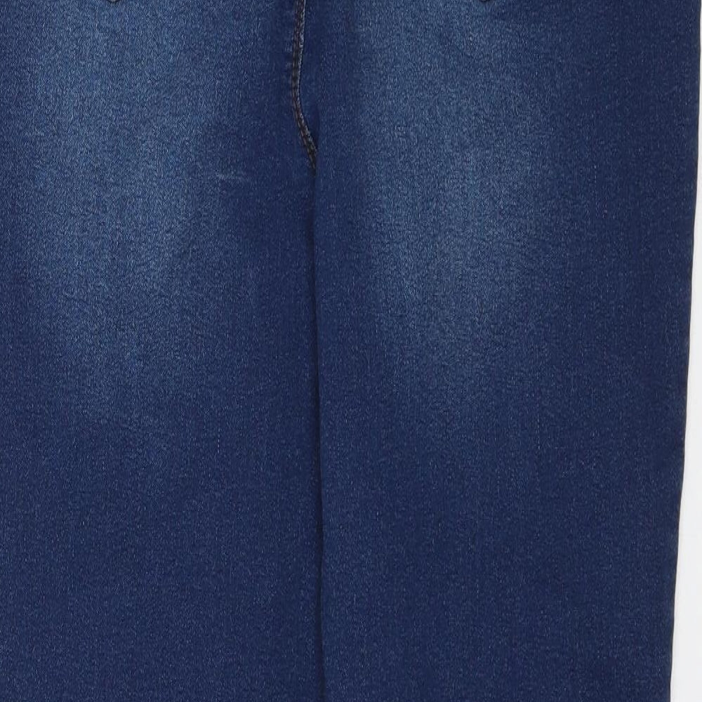 Matalan Womens Blue  Denim Jegging Jeans Size 14 L27 in