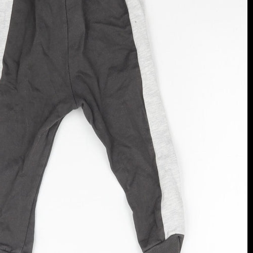 George Baby Grey   Jogger Trousers Size 12-18 Months  - Smile