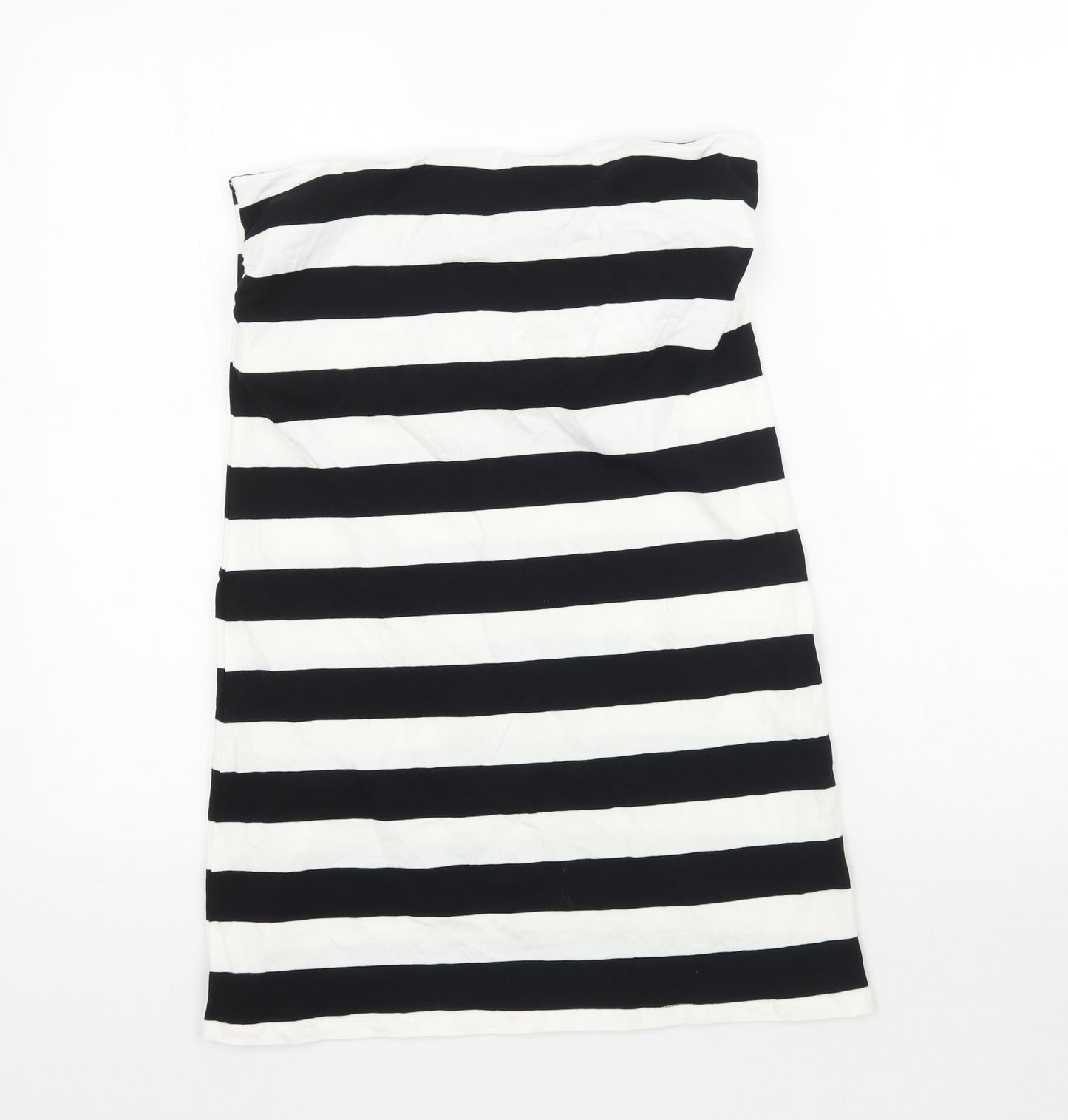 Papaya Womens Multicoloured Striped  Basic T-Shirt Size 16  - Long top / short dress