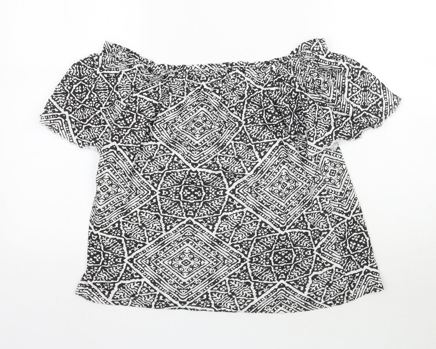 Primark Womens Black   Basic Blouse Size 16