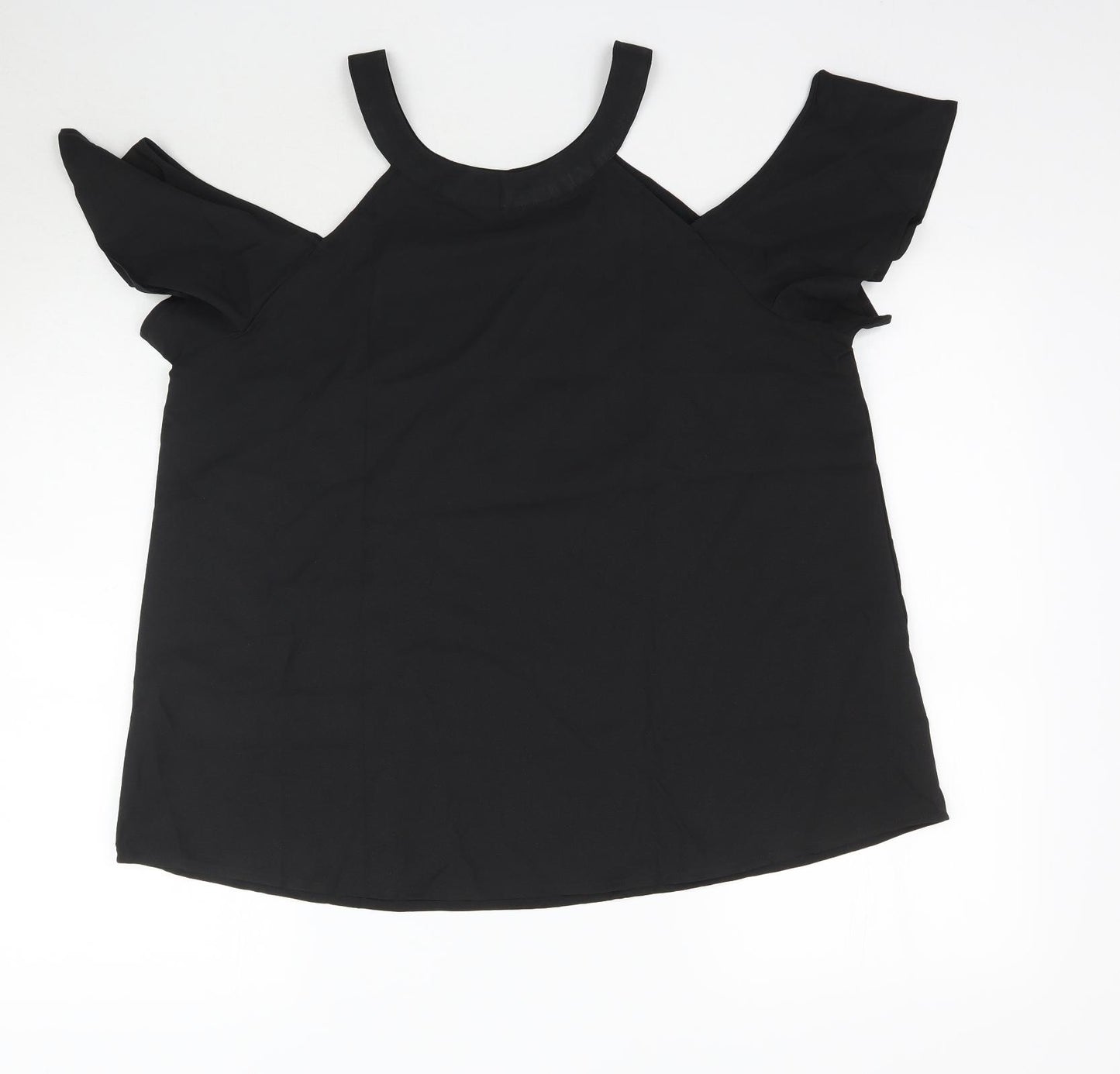 Avon Womens Black   Basic Blouse Size 14